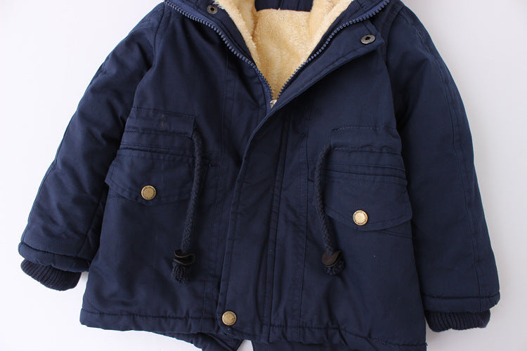 Kids Fleece Hooded Jacket