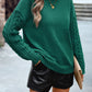 Crew Neck Textured Cozy Sweater