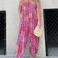 Paisley Pattern Jumpsuit