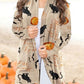 Halloween Print Cardigan