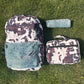 Printed Casual Backpack Set