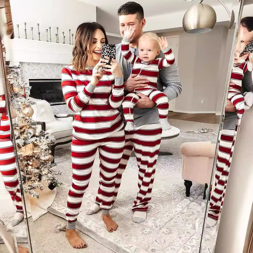 Stripe Family Pajamas 2-Piece Set