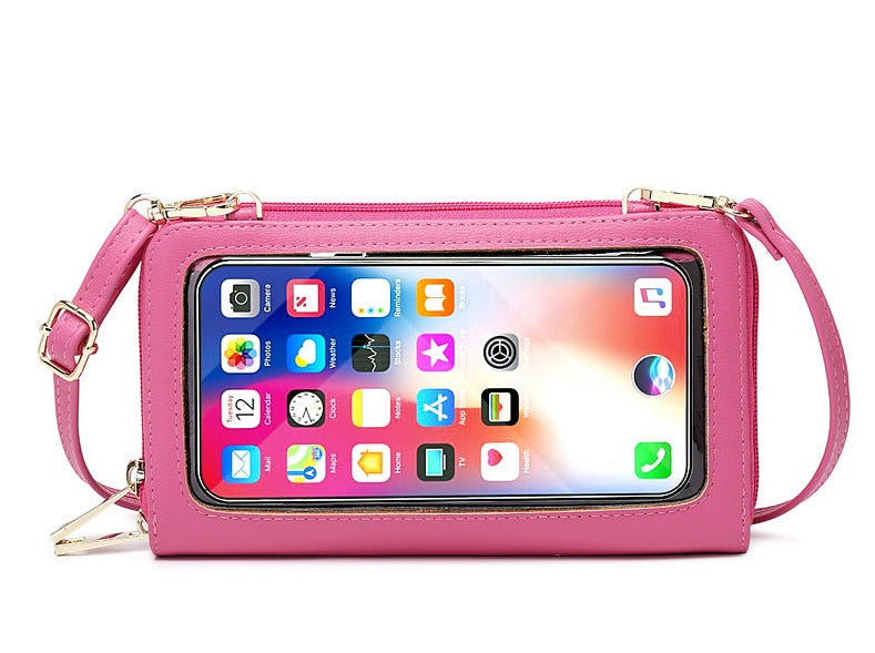 Touch Screen Phone Messenger Bag