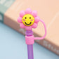 Cartoon Silicone Straw Cover(moq:2)