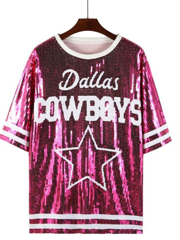 Cowboys Sequin Dress