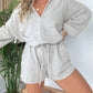 Women's Washed Hooded Jumpsuit