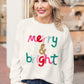 Christmas Glitter Yarn Sweater