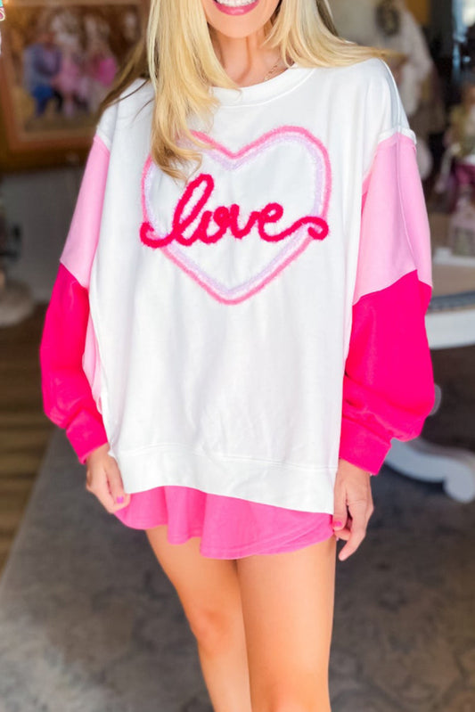 Pink Valentine's Day Sweatshirt