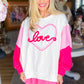 Pink Valentine's Day Sweatshirt