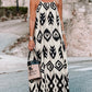 Aztec Printed Fashion Vacation Sundress