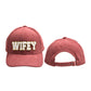 Pre-order WIFEY Towel Embroidered Corduroy Baseball Cap