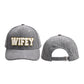 Pre-order WIFEY Towel Embroidered Corduroy Baseball Cap