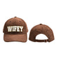 Pre-order WIFEY Towel Embroidered Corduroy Baseball Cap