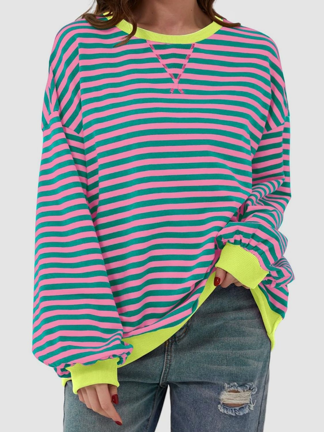 Striped Long Sleeve Tee