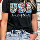 Flag Day Sequin&Graphic Tee