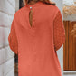 Swiss Dot Balloon Sleeve Blouse