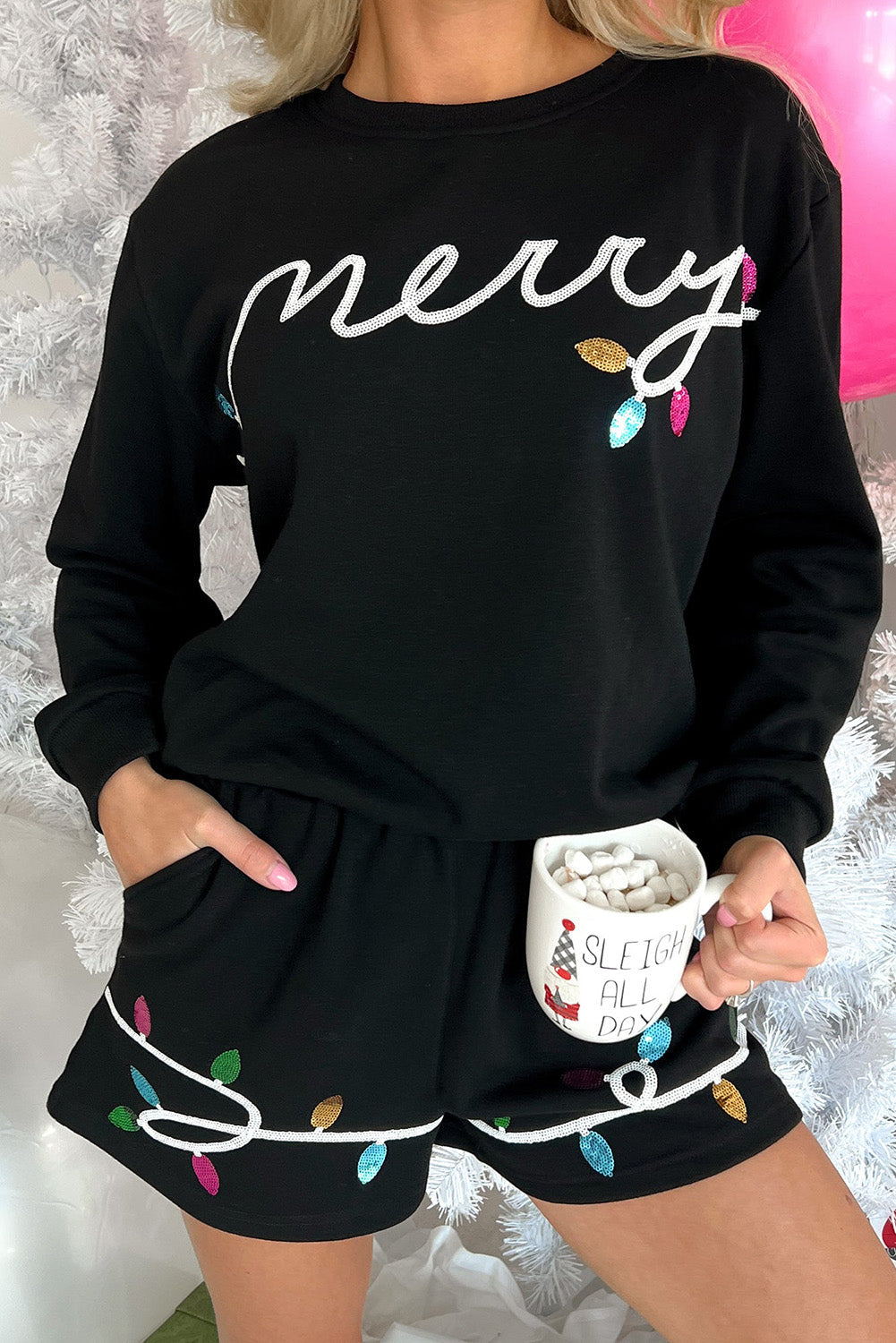 Sequin Merry Patch 2 Piece Set