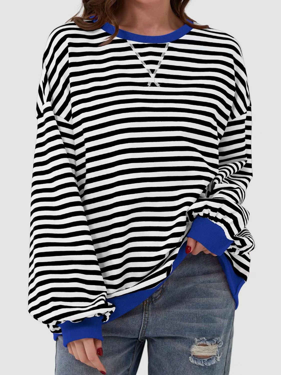 Striped Long Sleeve Tee