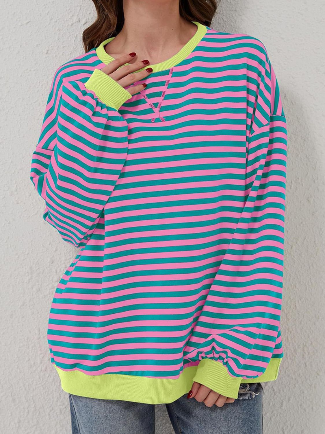 Striped Long Sleeve Tee