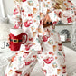 Christmas Pattern Pajama Set