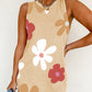 Flower Print Tank Dress