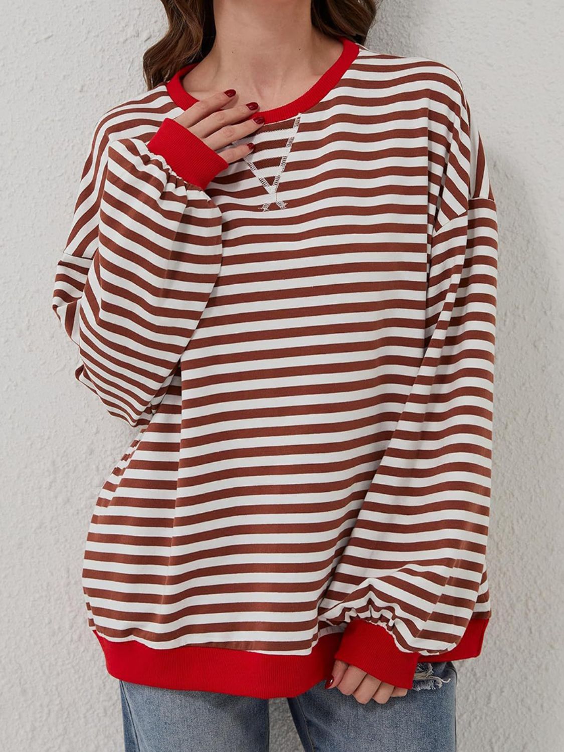 Striped Long Sleeve Tee