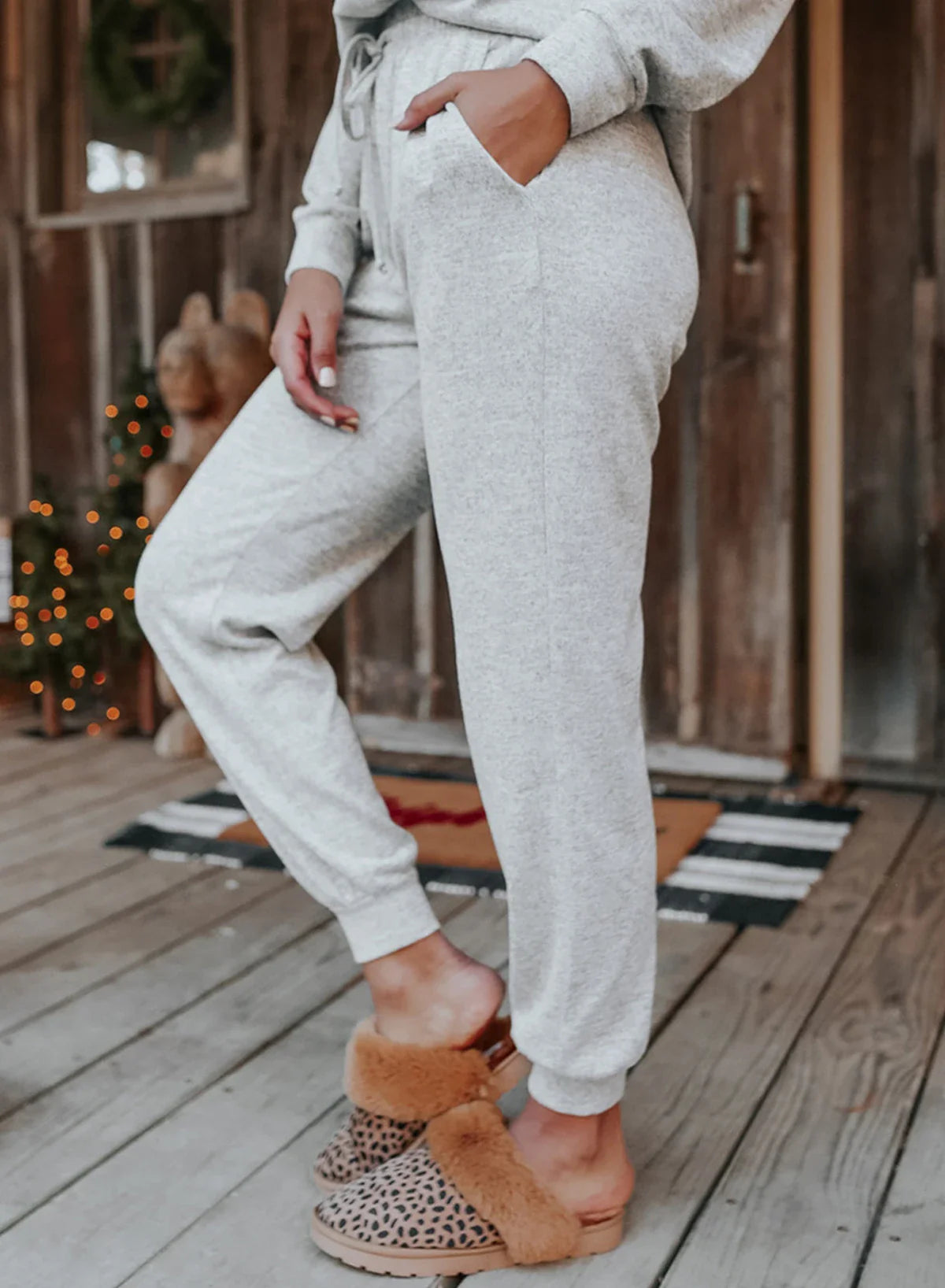 Pullover & Jogger Pants Loungewear Set