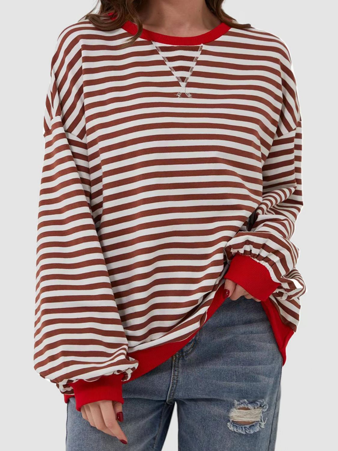 Striped Long Sleeve Tee