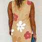 Flower Print Tank Dress