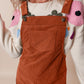 Corduroy Overall Dress