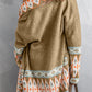 Western Aztec Open Front Sweater Cardigan