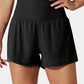 Pocketed Wide Waistband Swim Shorts