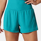 Pocketed Wide Waistband Swim Shorts