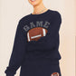 Football Graphic Pullover and Shorts Sets