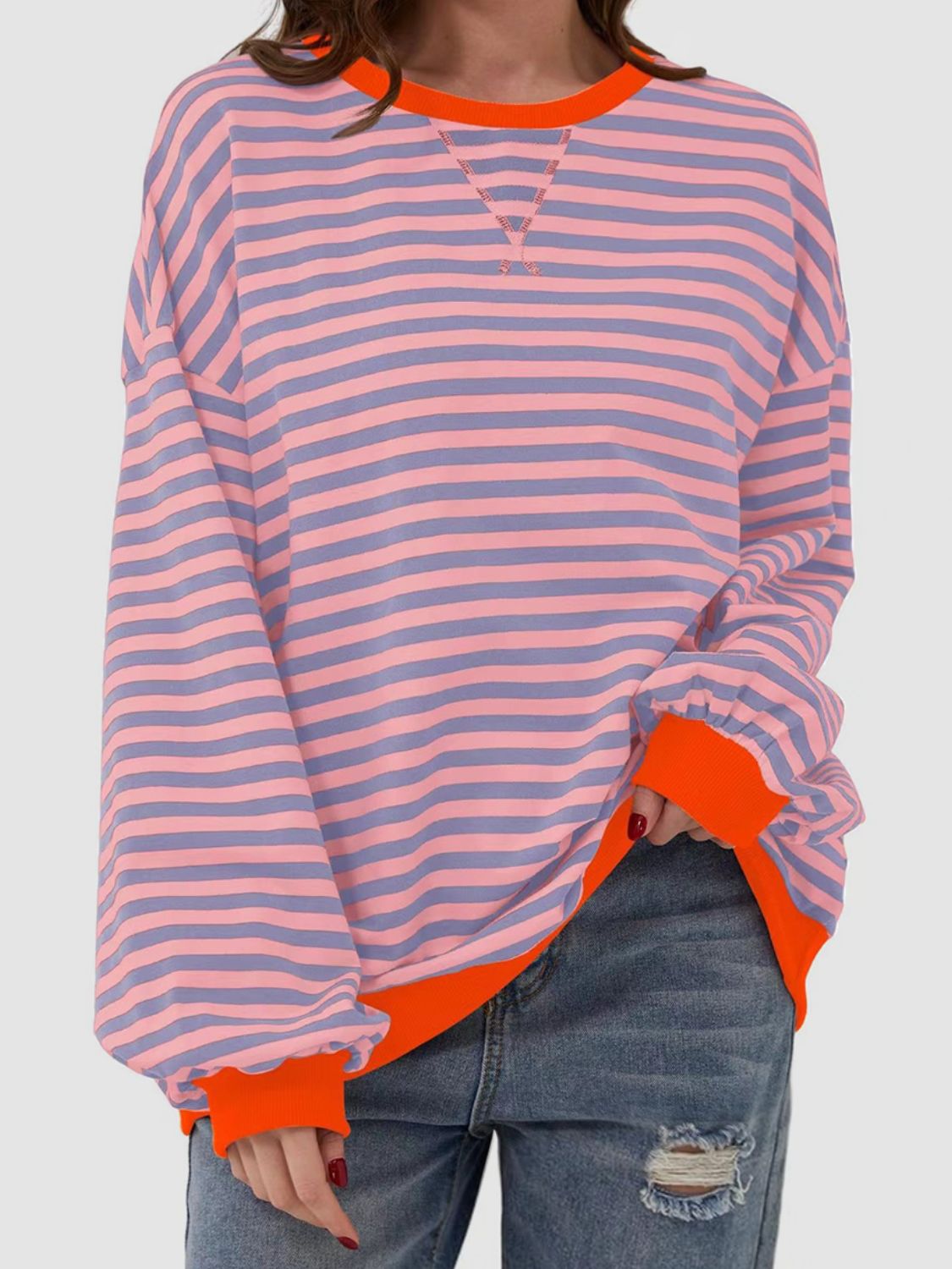 Striped Long Sleeve Tee