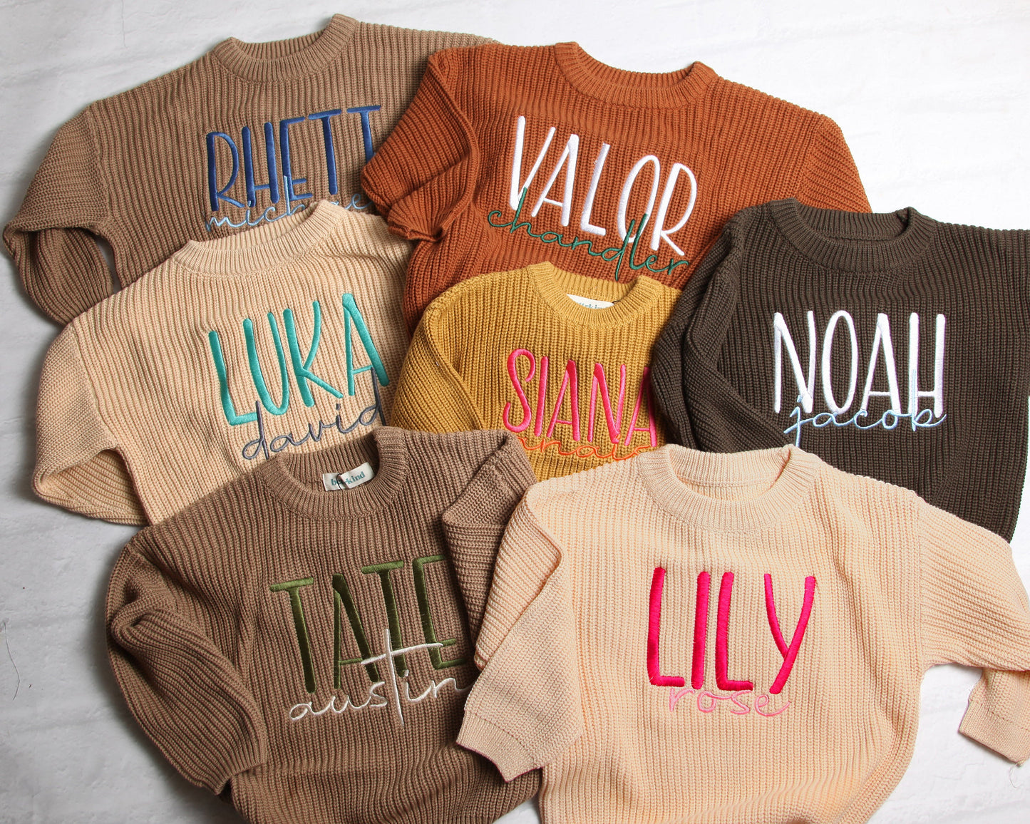 Custom Embroidered Sweaters