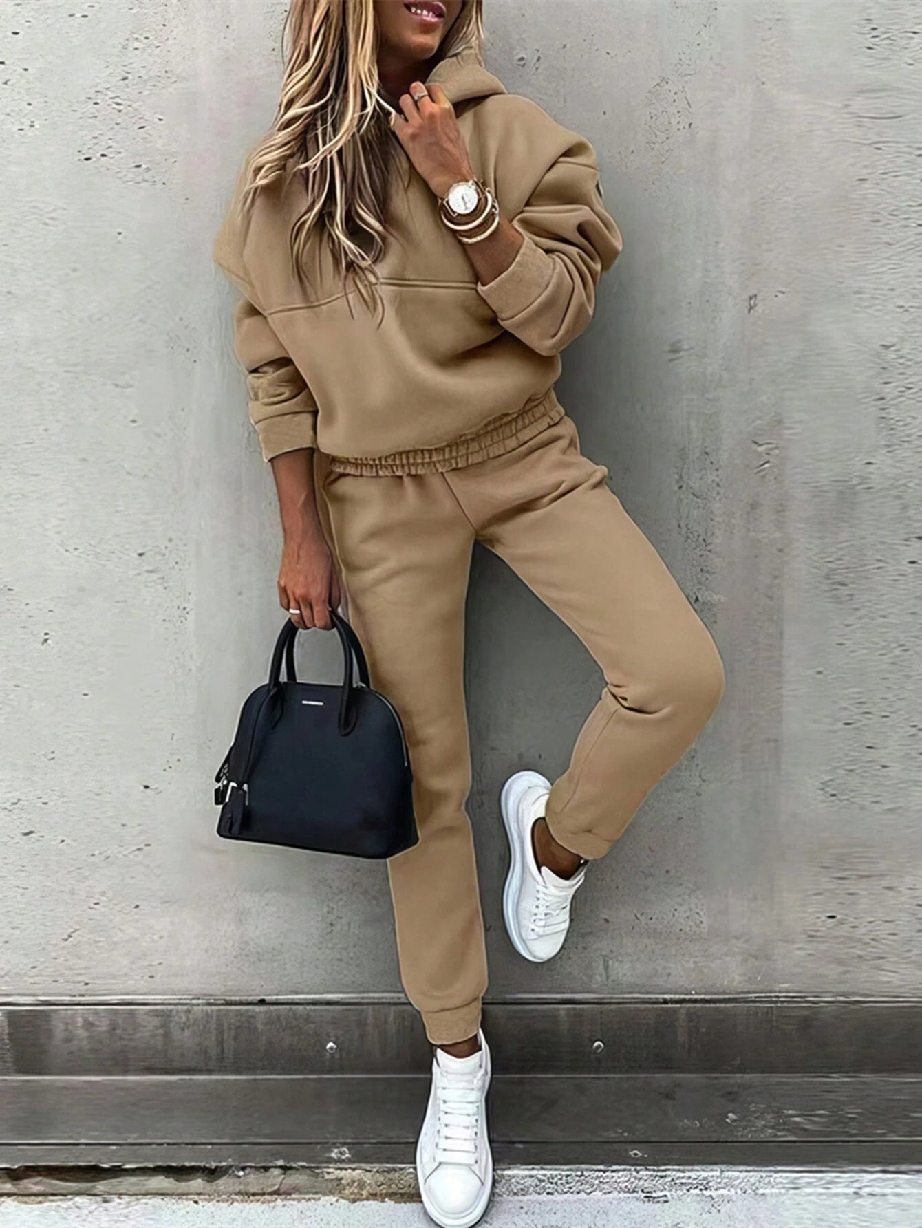 Hooded Sweatshirt + Pants Set