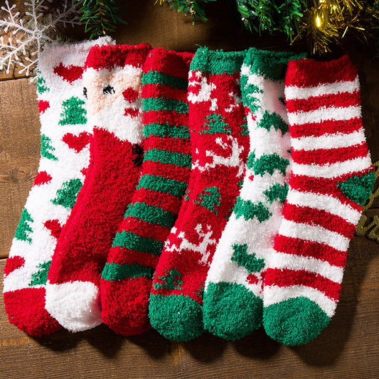 Adult Christmas Cotton Socks(moq:5)