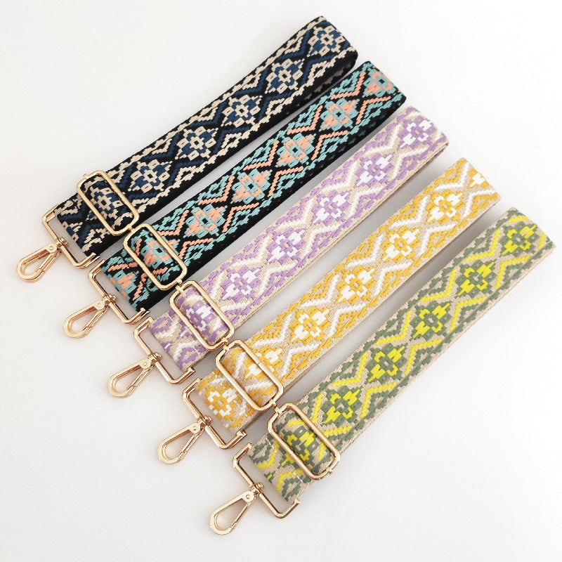 Multicolor Crossbody Strap