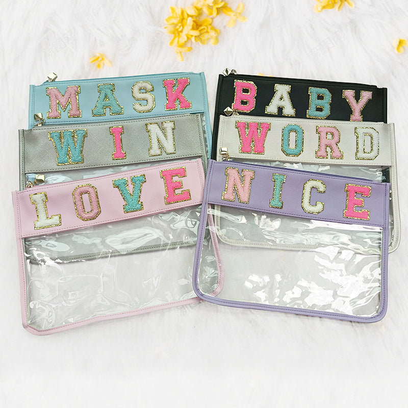 Nylon Clear Cosmetic Bag Make Up Bag