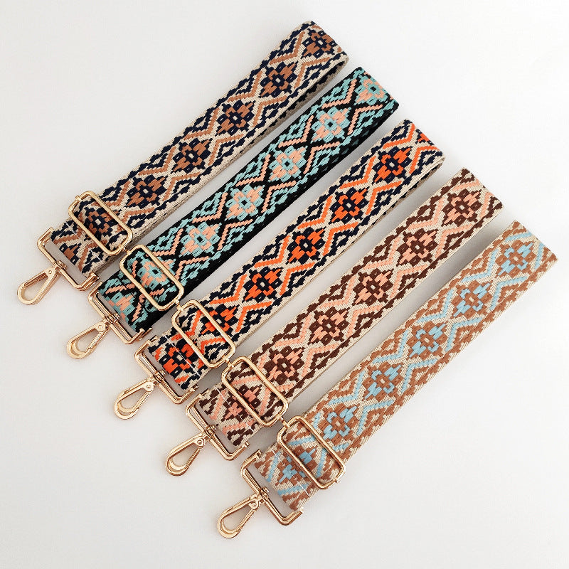 Multicolor Crossbody Strap