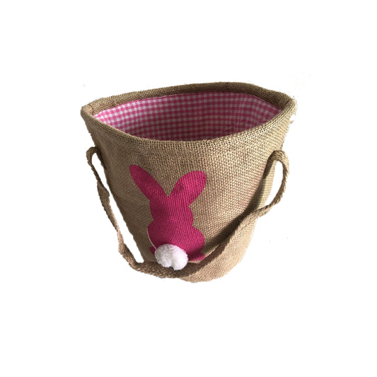 Easter Jute Bunny Pattern Basket