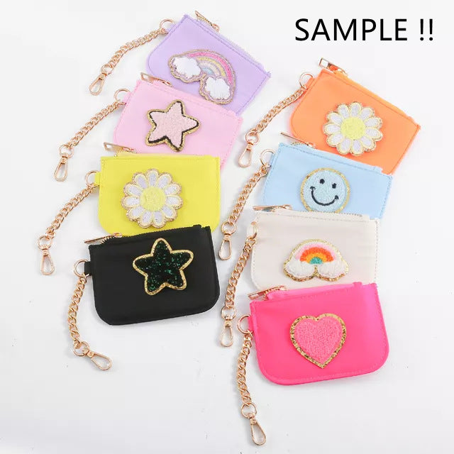 Candy Color Ladies Small Coin Purse Multifunctional Coin Clutch