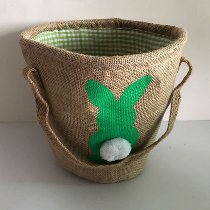 Easter Jute Bunny Pattern Basket