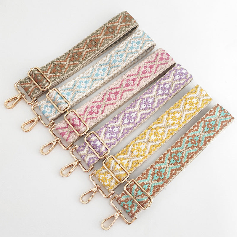 Multicolor Crossbody Strap