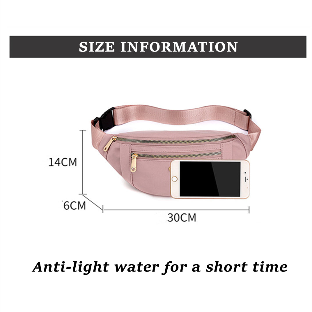 Waist Bag Fanny Pack for Men & Women Fashion Water Resistant