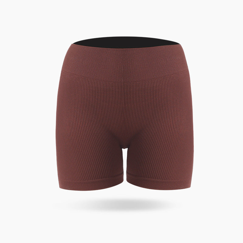 Rib-knit Seamless Shorts