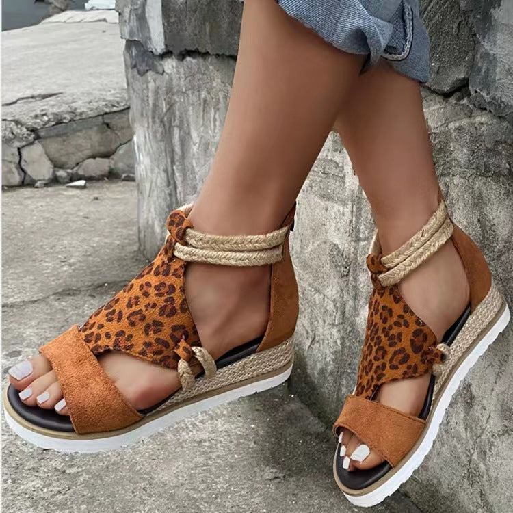 Women's Rope Wedge Sandals