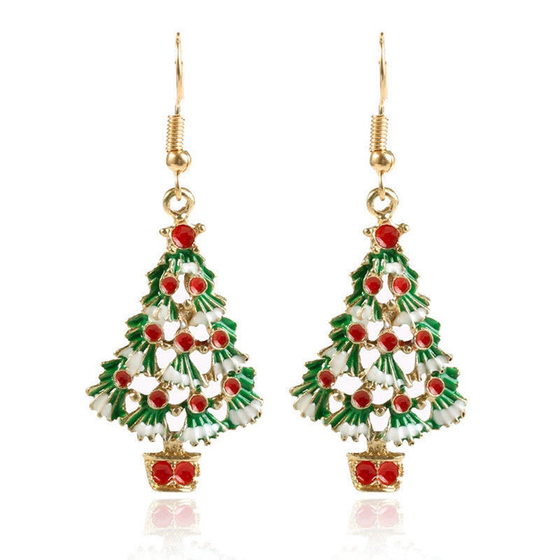 Cute Christmas Earrings - A Set of Three