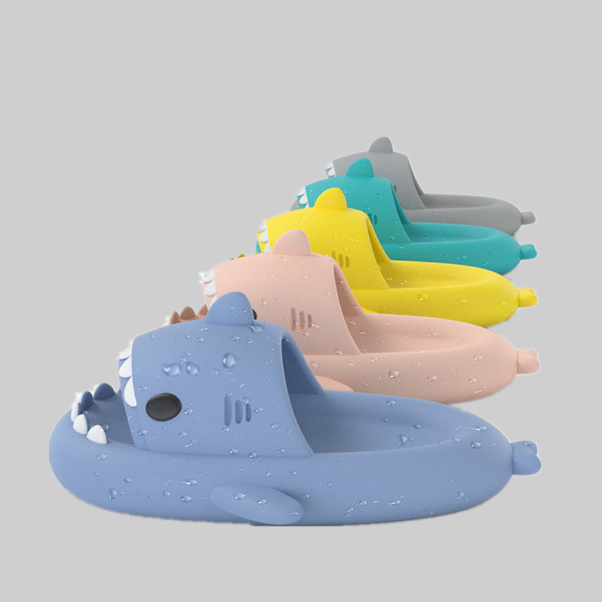 Men's and Women's Shark Beach Slippers